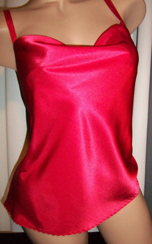 Vintage Farr West Style Satin Camisole Dessous Top 36 M