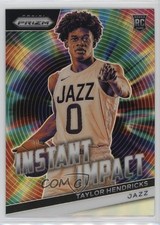 2023-24 Panini Prizm Instant Impact Silver Prizm Taylor Hendricks #1 02v3