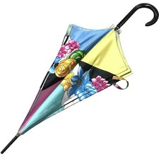 GIANNI VERSACE Italy ATC Vintage Luxury Long Umbrella Multicolor Gorgeouss 6