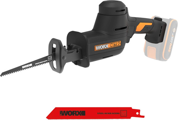 Worx WX501.9 Akku-SäBelsäGe 20V – Brushless Motor, Led – Ohne Akku & LadegeräT-image