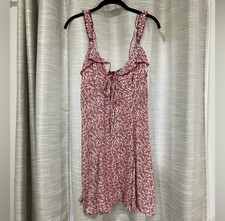 Pink Floral Zara Skater Dress