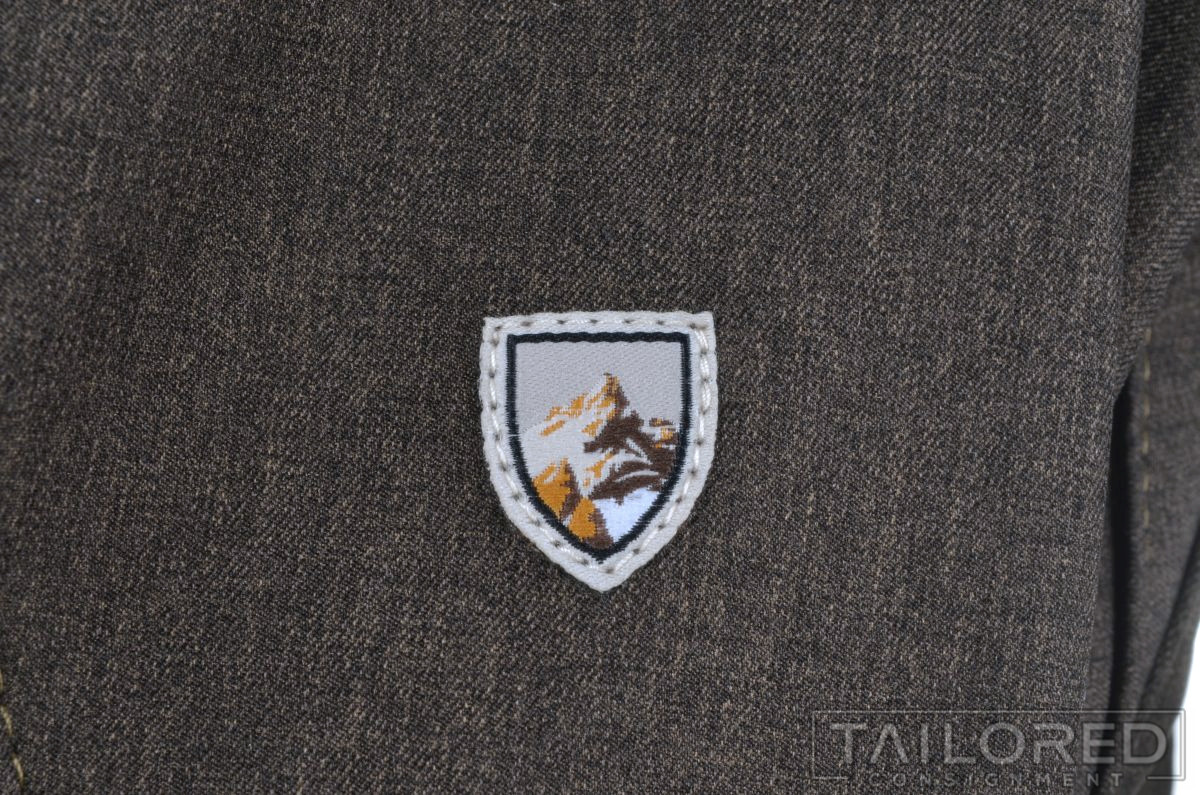 KUHL Brown Solid Polyester Mens Zip Jacket Coat -… - image 6