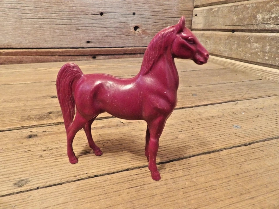 Vintage 1950's Tonka Farms Stake truck Animal Horse - Image 2 of 4