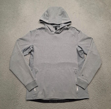 lululemon Men's M Pullover Hoodie Long Sleeve Pockets Solid Gray
