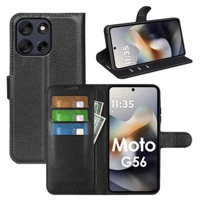 BETTERFON Handy Tasche für Motorola Moto G56 5G Handyhülle Flip Cover Wallet Case Hülle