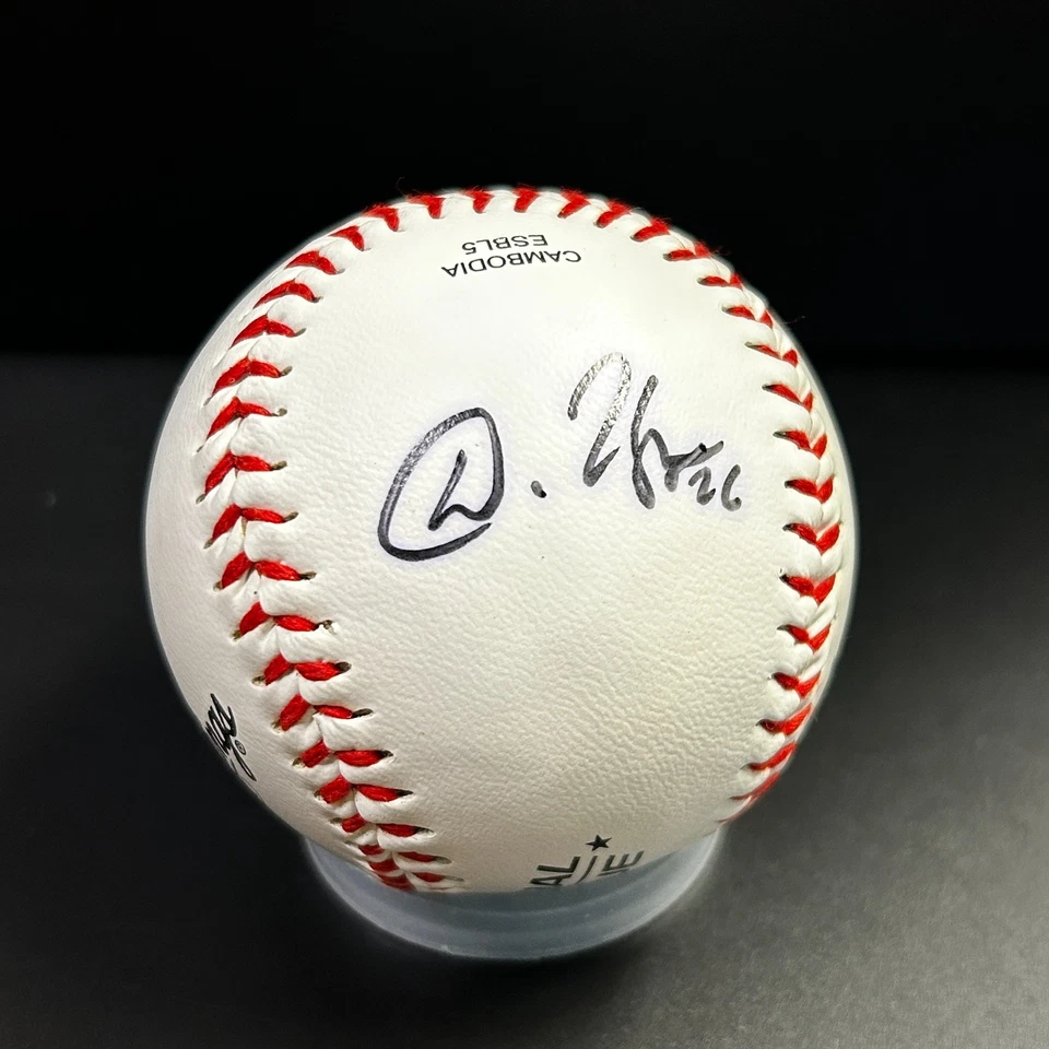 Dan Uggla #26 IP Autografiado Béisbol Marlins Bravos Gigantes Nacionales VER DESCRIPCIÓN Foto 2 de 4