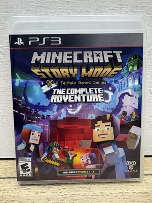 Minecraft: Story Mode Complete Adventure (Sony PlayStation 3 PS3, 2015) See Desc