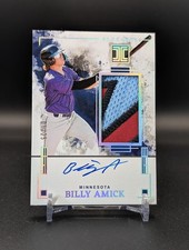2025 Panini Impeccable Billy Amick ELEGANCE PATCH AUTO /25 #6/25 SICK PATCH!