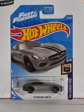  Hot Wheels 15' Mercedes-AMG GT GRAY Fast & Furious 107/250 HW SCREEN TIME B17