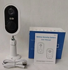 New Security Camera Wireless Outdoor 2K HD Battery Powered Night Vision Noaheye 