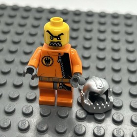 Lego Agents - Break Jaw Minifigure - (agt003) - Bad Guy Villain - 8632 8633 8636