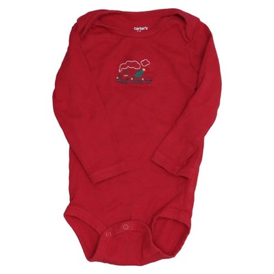 Carter's, Body, Größe: 86, Rot, Baumwolle, Einfarbig, Unisex (Kinder) #DkF