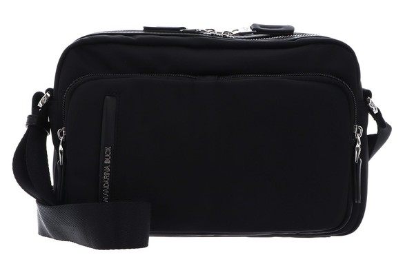 Mandarina Duck Hunter Reporter Bag UmhäNgetasche Tasche Black Schwarz Neu-image