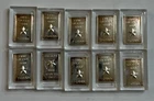 Lot Of 10- I Gram .999 Fine Silver Bars "5-pointed Stars" 2012 Limited Edition