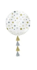 Starry Night 36-inch Latex Balloon with Tasse...