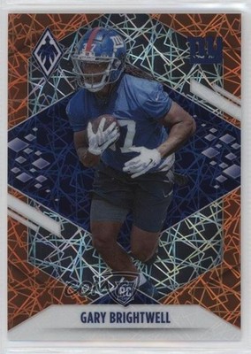 2021 Panini Phoenix Rookie Orange Lazer 91/99 Gary Brightwell #188 0mo0