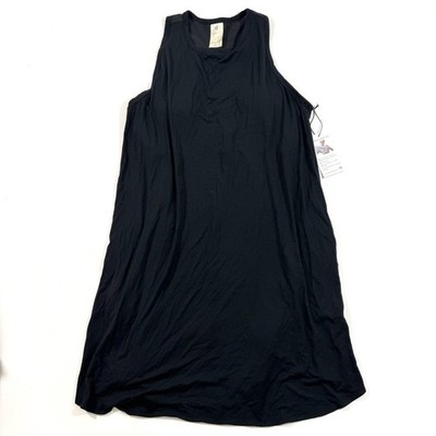 New Shebird The Tunic Tank Dress Black Size XL Pockets