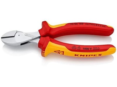 Knipex X-Cut  verchromt 160 mm