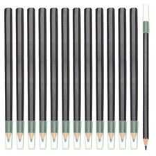 Pre-sharpened Colored Pencil Set, 12 Pcs Pencils, Black
