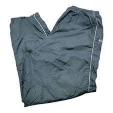 Vintage 90s Nike White Tag Swoosh Windbreaker Track Pants Mens XL Green READ