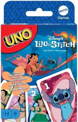 UNO Disneys Lilo und Stitch Kartenspiel für Kinder, Erwachsene & Familie *NEU*