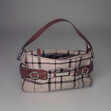 Etienne Aigner Shoulder Bag Plaid Purse Preppy Equestrian Old Money