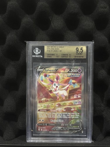 Glaceon V graded BGS 9.5 for sale on eBay