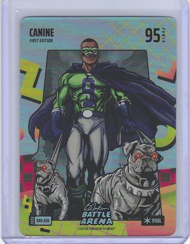 2026 Bo Jackson Battle Arena Canine RAD Steel- First Edition-RAD-638