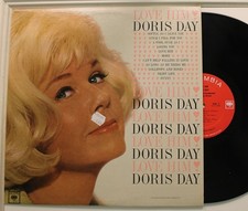 Doris Day Lp Love Him On Columbia - Vg  To Nm/ Vg 