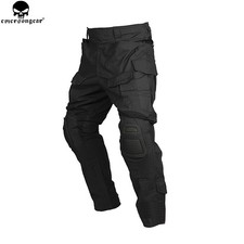 Emerson G3 BDU Military Combat Pants w/ Knee Pads Tactical Trousers BK Size S US