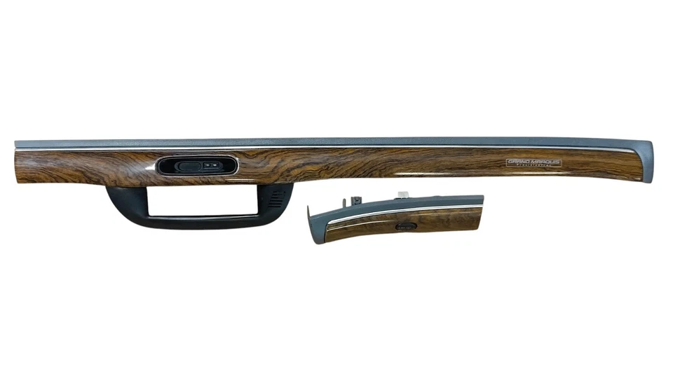 1998-2004 Mercury Grand Marque WOOD GRAIN Interior Dash Trim LEFT RIGHT OEM - Изображение 2 из 4