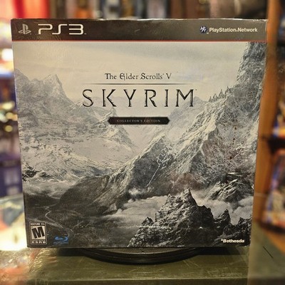 The Elder Scrolls V Skyrim Collectors Edition PS3 Complete | eBay
