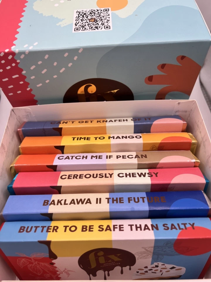 Authentic FIX Mixed Chocolate Bar Box – Imported from Dubai | Viral Pistachio - Image 3 of 4