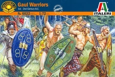 Italeri Models 1/72 GAUL WARRIORS 1st-2nd Century BC Figure Set