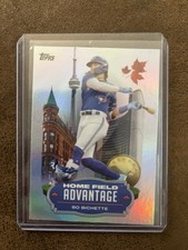 2023 Topps Series 1 Home Field Advantage Bo Bichette #HA-5 Blue Jays Baseball