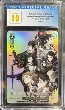 Weiss Schwarz Between Virtual/Reality Sword Art JPN PR Pk. SAO/S100-P035 CGC 10