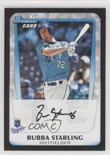 2011 Bowman Draft Prospects Bubba Starling #BDPP82 1u6
