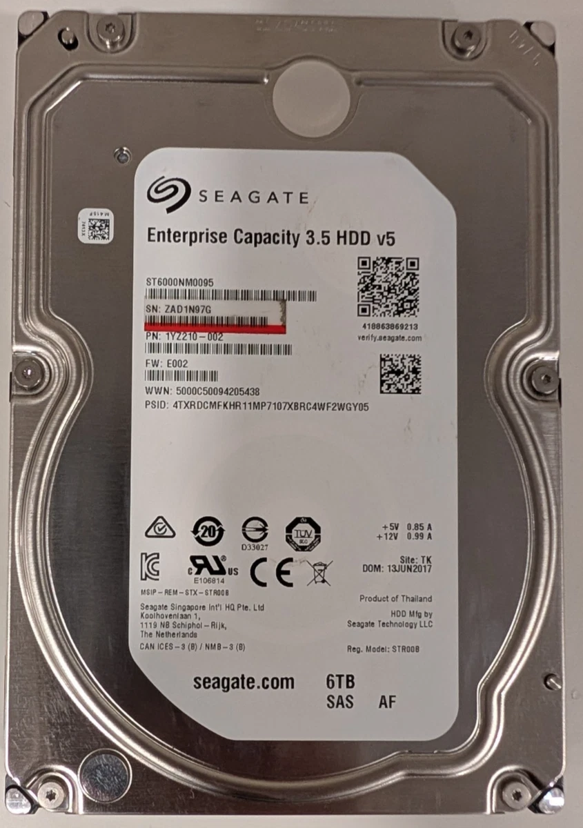 Seagate 6TB Computer Internal Hard Disk Drives for sale | eBay
