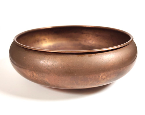Vintage Revere Rome NY Copper Bowl 7.5" Handcrafted Solid Copper MCM