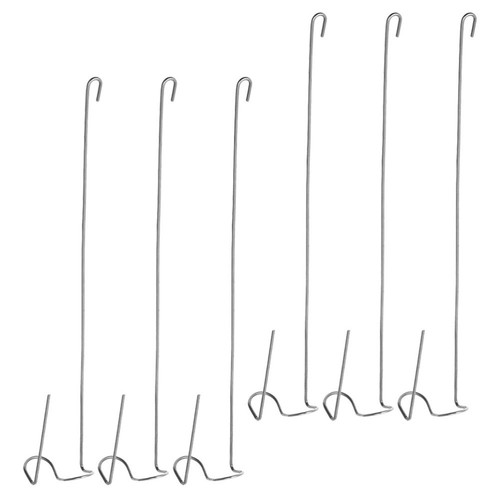 Porte-boules De Noël En Métal Forme L - Support Pour 5 Ou 10 Ornements - Neuf