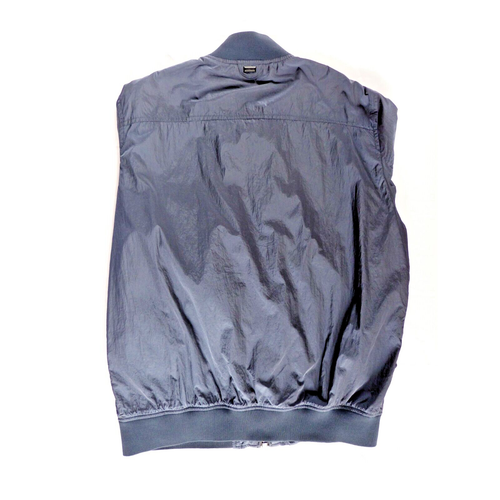 Mango Aviator Bomber Jacket Light Mens L Navy. - Picture 3 of 7