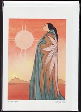 A NEW DAWN by Manitoba Sioux artist Maxine Noel - New 6" x 9" Art Card
