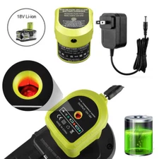 For Ryobi 18V Lithium & Ni-Cd NIMh Battery Charger P117 Charger High Capacity