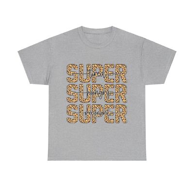 SUPER MOM T-Shirt for Mothers Perfect Gift for Mom, Mum, Family Celebrate  Mother