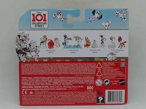 BLISTER N°3 FIGURINES PVC PLASTIQUE DISNEY LES 101 DALMATIENS - Foto 3 di 11