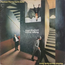 Manfred Mann's Earth - Angel Station - Used Vinyl Record - 16 - Z34z