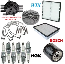 Tune Up Kit Filters Cap Wire Spark Plugs Fit GMC SIERRA 1500 V6; 4.3L 2007