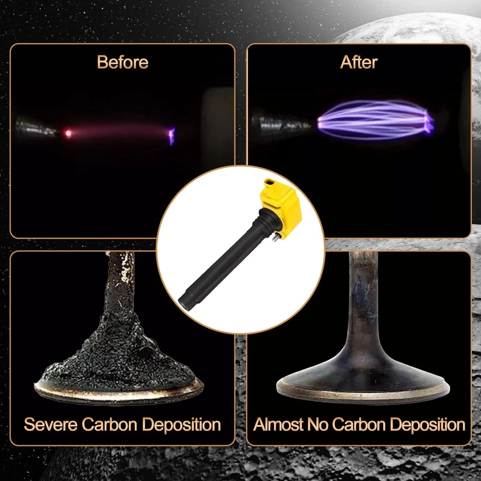 6 bobinas de encendido UF648 y 6 bujías para Dodge Charger 2011-2017 3,6 L V6 NUEVO Foto 4 de 4