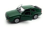 Modellauto Audi Ur Quattro 1:34-39 GrüN Miniatur Fahrzeug