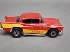 HOT WHEELS BLACKWALL 1976 RED '57 CHEVY VINTAGE HONG KONG CAR